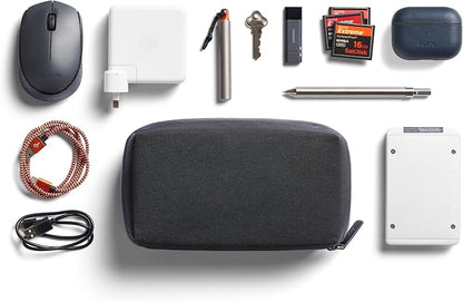 Bellroy Tech Kit (Tech Accessories Organizer Pouch, Zipper Closure Design, Stores Power Bank, Phone Charger, Cables & More, Internal)