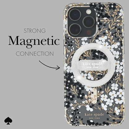 kate spade new york Magnetic Phone Loop Grip - Removable and Collapsible - that Sparkle Silver