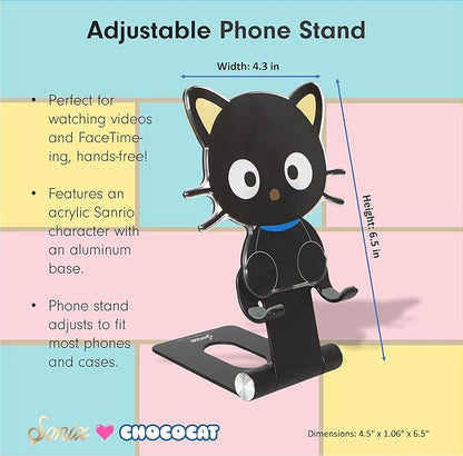 Sonix x Sanrio Character Phone Stand | Adjustable Cell Phone Holder, Desk Stand, Dock | Chococat Cat