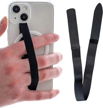 Scooch Bandmate, Elastic Flexible Phone Strap, Universal Slim Hand Finger Grip, Non-Slip Cell Phone Holder, Fits All Phone Cases, 5 Pack