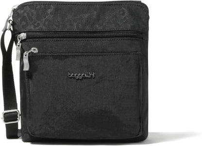 Baggallini Pocket Crossbody Bags for Women 8x8 Small Lightweight Durable Water-resistant Travel Purse W/Rfid