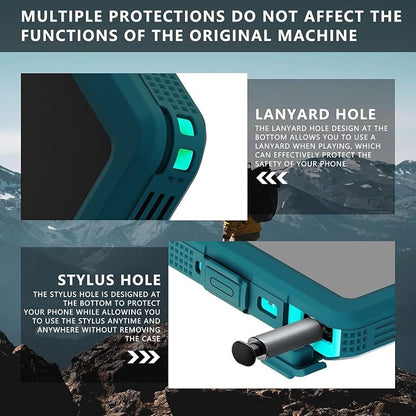 Losin Compatible with Galaxy S25 Ultra Case Waterproof Magnetic [Compatible with MagSafe] [Drop Protection] [IP68 Underwater] Full Body Shockproof Protective Phone Case, Teal