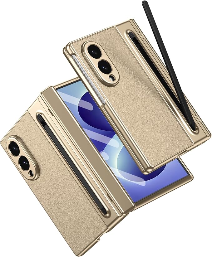 Galaxy Z Fold 8 Wide Case with S Pen Holder & Stylus, Full Body Hinge Case | Galaxy Z Fold 8 & Fold 8 Wide Case with HD Screen Protector, Shockproof Protection Cover, Phone Case mit Hinge & S Pen Stylus