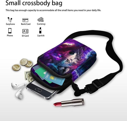 DISNIMO Small Crossbody Bags for Women Trendy Cross Body Cell Phone Shoulder Bags Purses with Adjustable Strap