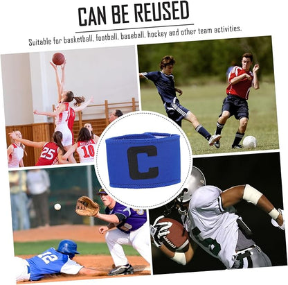 BESPORTBLE Arm Band for Adults Boys and Girls Captain's Label 3pcs Sports Match Armbands