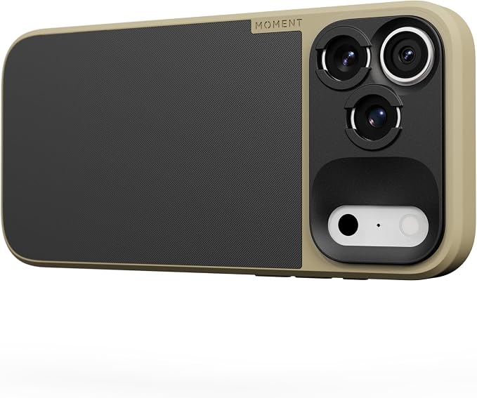 Moment Camera Case for iPhone 17 (Beige, iPhone 17 Pro Max)