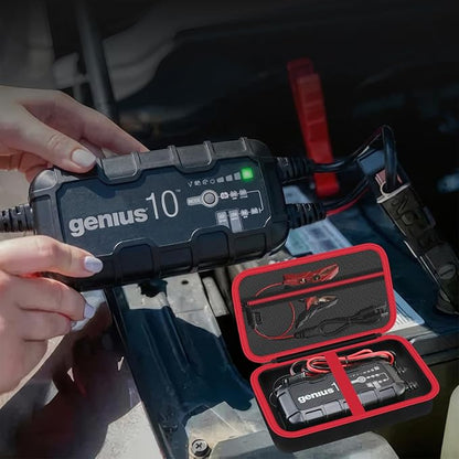 Hard Case for GENIUS10 / Boost X GBX45 / GB50 UltraSafe Car Battery Jump Starter, Portable Storage Jump Starter Box (Case Only)