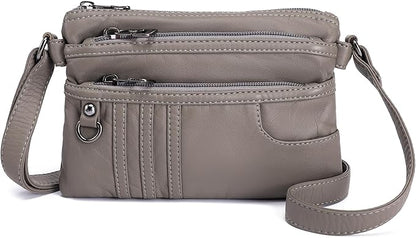 MINICAT Multiple Pockets Small Crossbody Purse Cell Phone Purse Shoulder Bags for Women Cross Body Bag for Woman