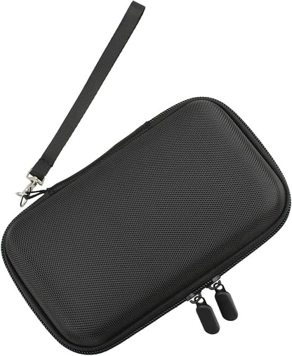 EVA Hard Shell Cable Organizer Travel Case for Cords & Chargers | Shockproof Water Resistant Portable Pouch, Mesh Pocket & Elastic Loops, Fits Power Bank, Cables, Earbuds, for Commute, Travel