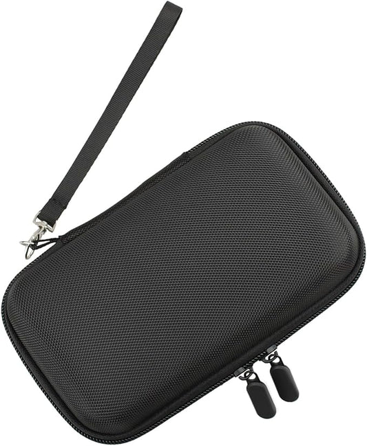 EVA Hard Shell Cable Organizer Travel Case for Cords & Chargers | Shockproof Water Resistant Portable Pouch, Mesh Pocket & Elastic Loops, Fits Power Bank, Cables, Earbuds, for Commute, Travel