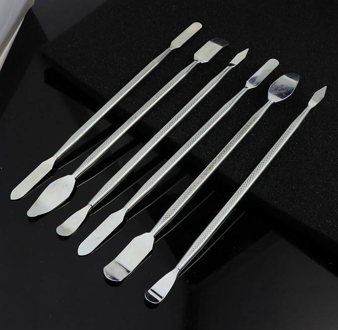 Repair Tool Kits, Spudger Pry Tool Kit, 6Pcs Double-Ended Stainless Steel Opening Tool, Ultra-Thin Prying & Open Tool for iPhone, Laptop, iPad, Cell Phone, MacBook, Tablet, Electronics Repair