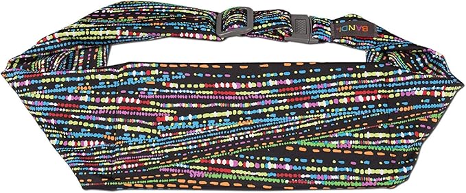 BANDI Running Belt for Women & Men – USA Made No-Bounce Adjustable Waist Pack & Secure Fanny Pack – Fits All Phones, Gels & Essentials – Zipper-Free, Medical Device Friendly