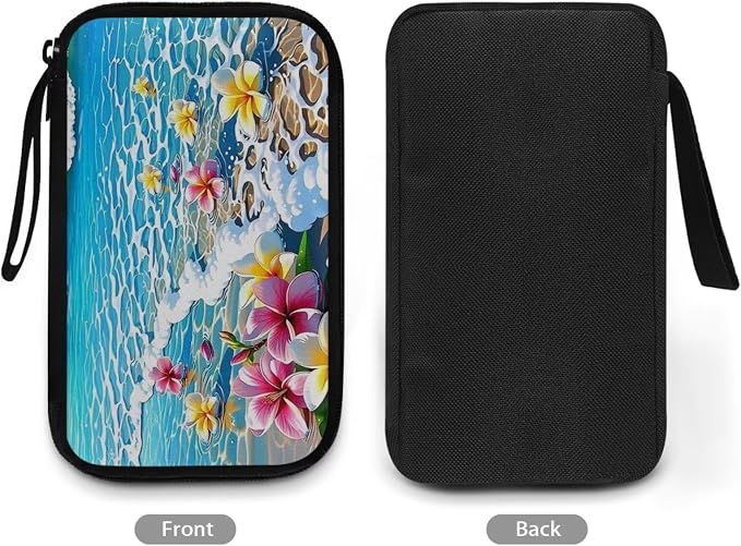 Beach Electronic Organizer Tech Accessory Pouch Electronic Accessories Carry Case Storage Bag for Cable Cord SD Card Travel Bag Cable Organizer