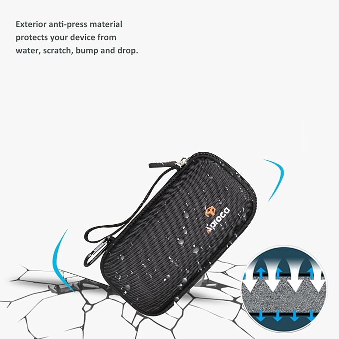 Aproca Power Bank Case Compatible with LOVELEDI 40000mAh / Anker 20,000mAh / Pxwaxpy 30,800mAh / RGVOTA 38800mAh / Ekrist 25800mAh / FOCHEW 30,800mAh Portable Charger (Case Only)