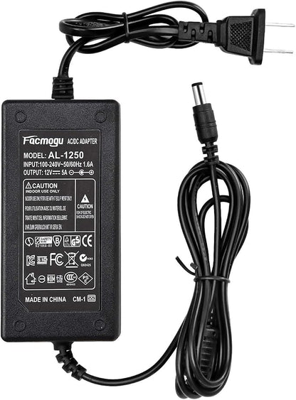 Facmogu F900S 160W Mini Bluetooth 5.0 Power Amplifier, 2 Channel 80Wx2 Stereo Hi-Fi Digital Amp, Portable Wireless Audio Receiver Sound Speaker Amplifer, AUX/USB/Bluetooth Input & 12V Power Supply