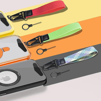 Stretchy Wristlet Keychain, Wrist Lanyard Strap Key Chain Holder to Hold Keys Wallet Phone ID Badge for Men Women