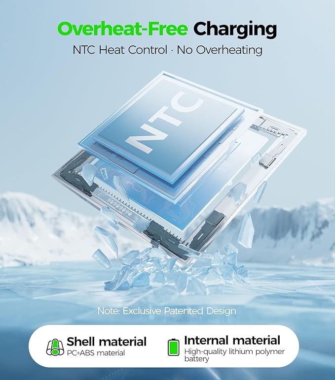 Magnetic Portable Charger,10000mAh MagSafe Power Bank Fast Charging with Stand,3 in 1 Travel Essential Wireless Charger Station for iPhone 17/16/15/14/13/12,Apple Watch,Airpods,White