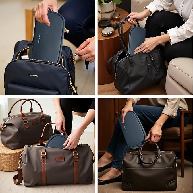 BANGE Cable Organizer Travel Case, Tech Pouch for Traveling Accessories, Carry Storage for Cords, Charger, Adapter, Cables, Power Bank