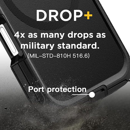 AICase for iPhone 17 Case+Belt-Clip Holster 6.3",Heavy Duty Drop Protection Full Body Rugged Shockproof/Drop Proof/DustProof Military Grade Tough Durable Cover for iPhone 17 2025_BG023