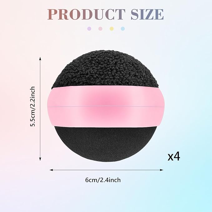 Suclain 4 Pack Touch Screen Cleaner Balls Phone Cleaning Ball Microfiber Touch Car Screen Glass Cleaner for Easter Computer Laptop Phone Monitor(Pink)
