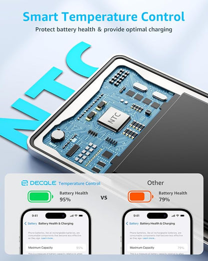 Power Bank for MagSafe 5000mAh for iPhone Charging Sliver
