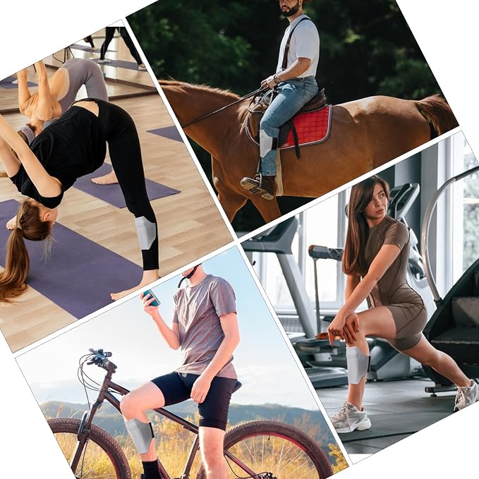Leg Phone Holder, Cell Phone Leg Straps Ankle Wallet Thigh Holder Wallet Calf Straps Adjustable Arm Pouch Non Slip Sports Armband Storage Bag for Equestrian Jogger Running Workout