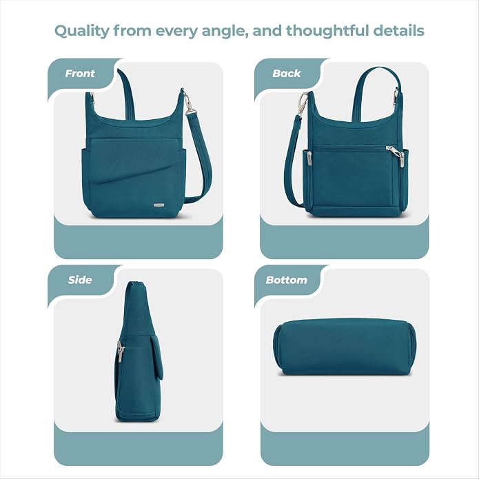 Travelon Anti-Theft Classic Messenger Bag