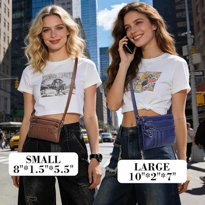 MINICAT Multiple Pockets Small Crossbody Purse Cell Phone Purse Shoulder Bags for Women Cross Body Bag for Woman