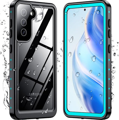 Temdan for Samsung Galaxy S21 Case Waterproof with Built-in Screen Protector 360 Full Body Underwater Case Shockproof Dustproof for Samsung S21 Phone Case Heavy Duty Protective 5G 6.2 Inch Teal