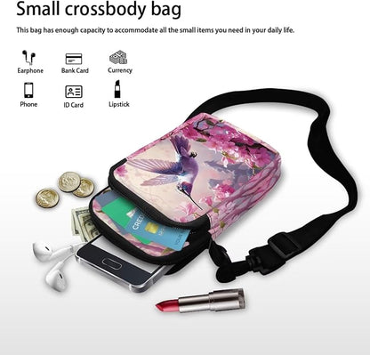 DISNIMO Small Crossbody Bags for Women Trendy Cross Body Cell Phone Shoulder Bags Purses with Adjustable Strap