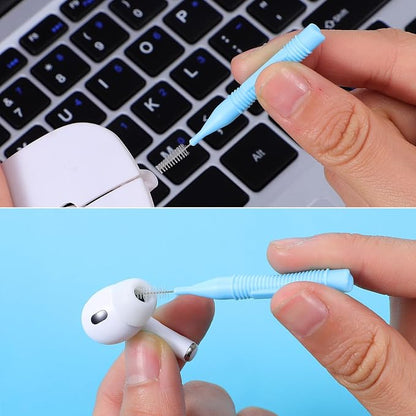 10 Pcs Charging Port Cleaner Phone Port Cleaner USB C Ports Cleaning Tool Anti-Clogging Phone Mini Brushes Phones Speaker Cleaners for Speaker and Receiver Tablet Camera Etc