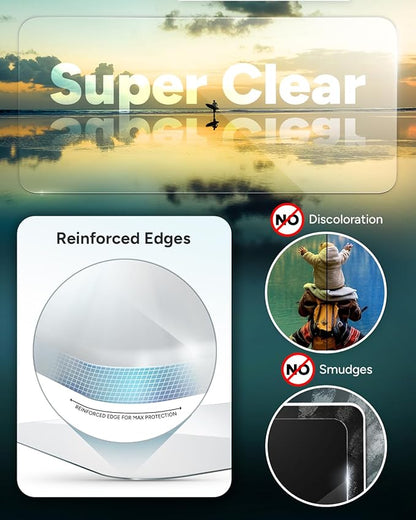 ZAGG Glass Elite Samsung Galaxy S23 FE Screen Protector - 5X Stronger with Reinforced Edges, Scratch & Smudge-Resistant Surface, InvisibleShield, Easy to Install