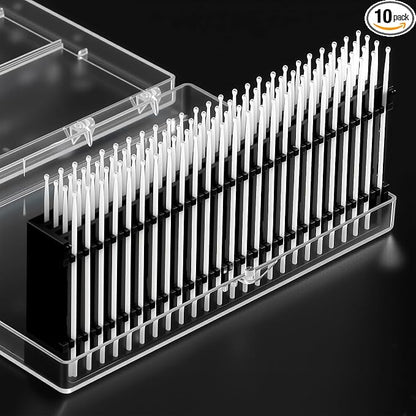 ESD Anti-Static Plastic Handle Gel Stick | 1.5mm Round Head for Tiny Spaces, No Residue & Scratch-Free | Precision Dust Cleaning for Semiconductors,Phone, PCB, Camera Sensors & Lab Precision Cleaning