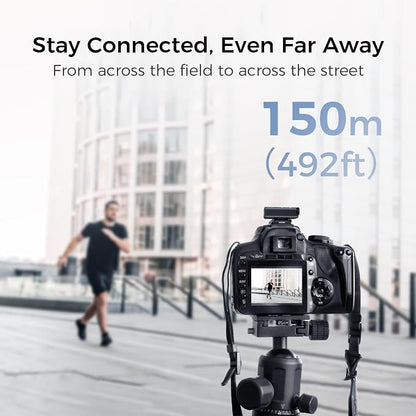 YRF Mic 2 (2 TX + 1 RX + Charging Case), Wireless Lavalier Microphone, Intelligent Noise Cancelling, Internal Recording (M15)