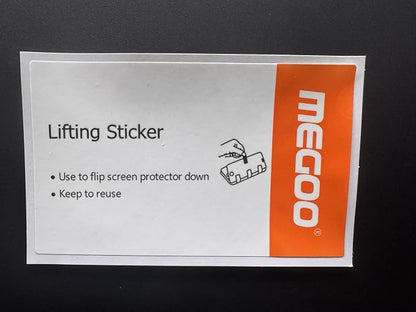 Megoo Screen Protector Installation Kit – Pro Toolkit for iPad & Tablet, Includes Lifting Stickers, Dust Removers, and Wipes – Bubble-Free Control System
