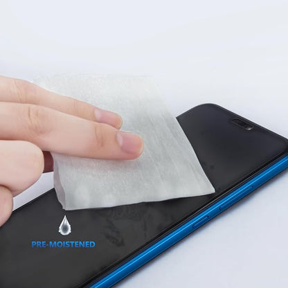 Screen Cleaner Wipes for Lens - Premoistened Eyeglasses Cleaning Wipes, Streak-Free Screen Wipes for iPad, Phone, Car, TV, Computer, Laptop, Eye Glasses