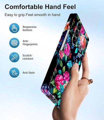 Btscase for Samsung Galaxy Z Fold 7 Case,Built in Front Screen Protector,Gold Glitter Marble Pattern Hard PC Slim Shockproof Full Body Drop Protective Case for Galaxy Z Fold 7 5G, Green
