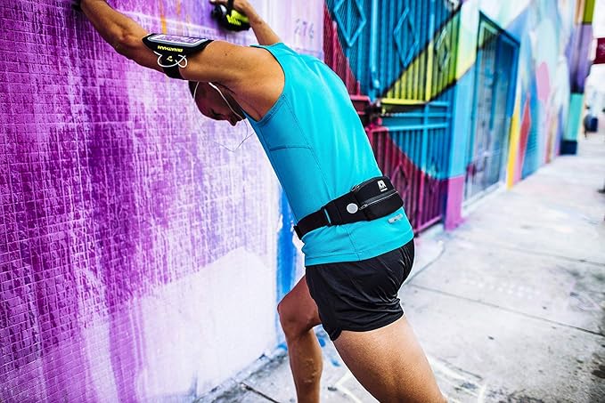 Nathan Running ArmBand Super 5K Universal Fitting. Perfect for Running, Biking, Hiking and more. iPhone, Samsung, Note, Galaxy. Arm Band Phone Carrier.