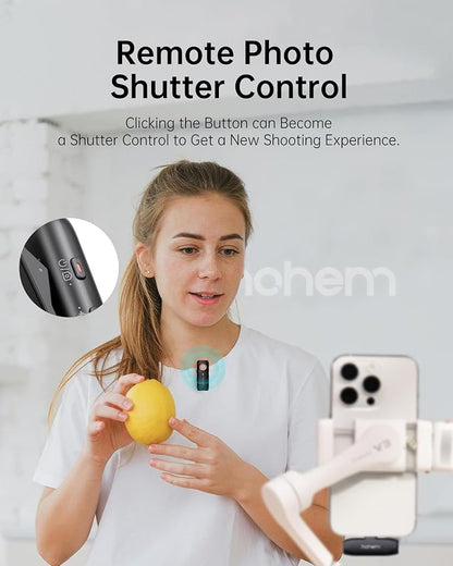 hohem MIC-01 Wireless Lavalier Microphone for iPhone, Noise Cancellation, 48kHz 328ft Range, 20 Hours Battery, Wireless Microphone for iOS, Live Streaming, Vlog (2TX + 1RX + Charging Case)