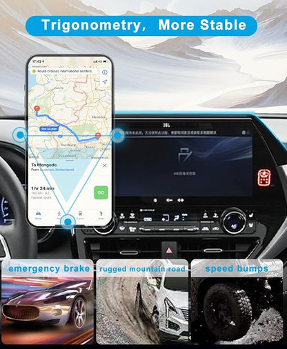 Car Phone Holder for Toyota Highlander Accessories 2020-2022 2021 Mount Cell Phone Holder Fit for Most Smartphones(2020-2022 12.3 inch Screen Only)
