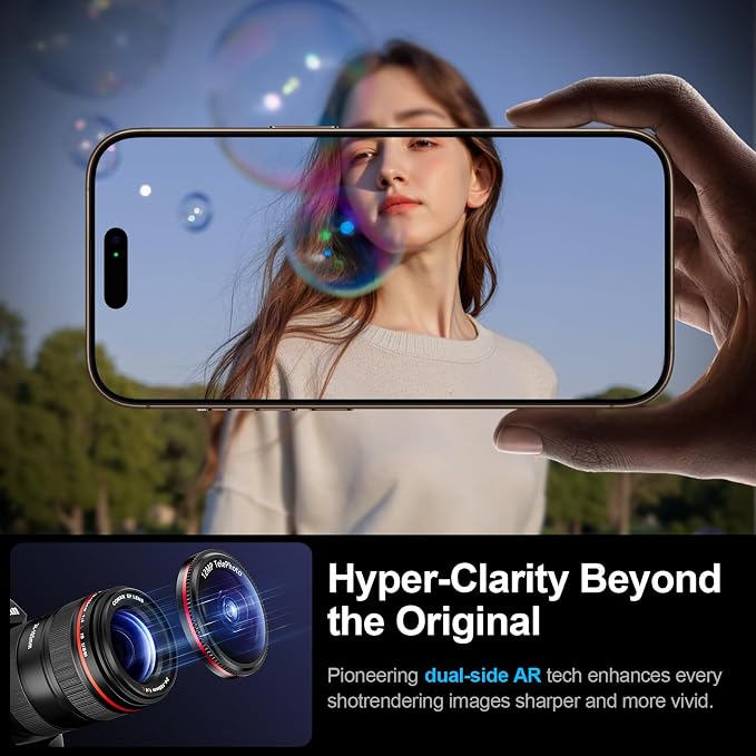 X-it 2-Pack Camera Lens Protector for iPhone 17/16/16 Plus, [Shatterproof & Impact Resistant] 9H High-Alumina Tempered Glass, Anti-Scratch, Dustproof, Strong Adsorption, Case Friendly, Ultra HD Clear