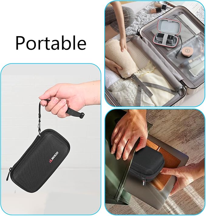 RLSOCO Carrying Case for Anker Prime 200W & UGREEN Nexode 130W Power Bank 20000mAh Portable Charger (Case Only)