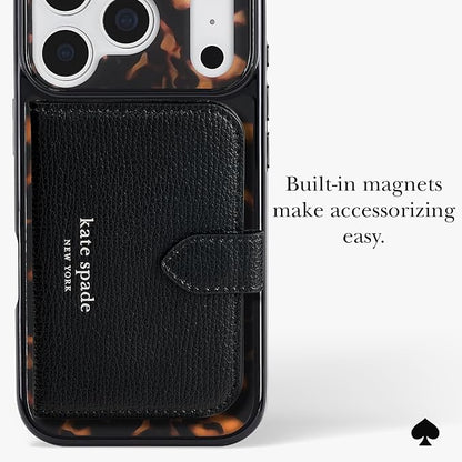 kate spade new york iPhone 17 Pro Case - Compatible with MagSafe - Designer Phone Case - Tortoise