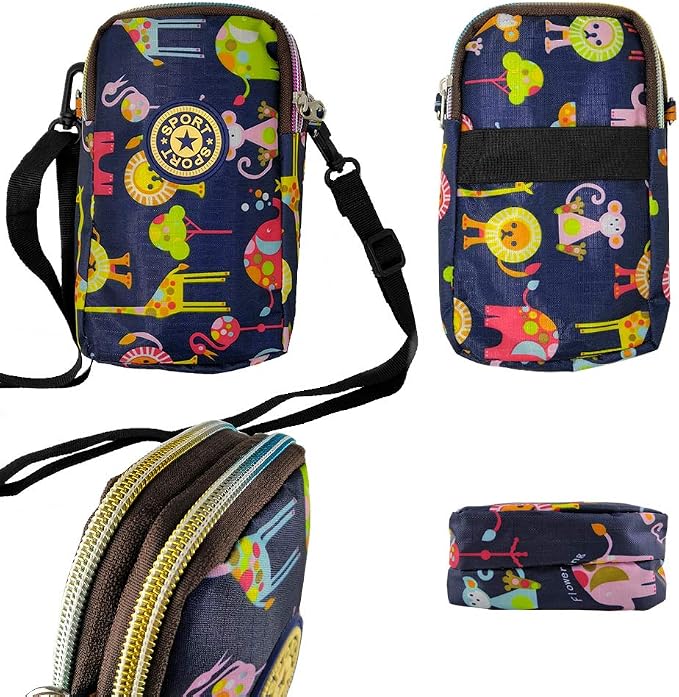 Small Cute Crossbody Shoulder Bags - Mini Wallet Purse Tote for Phone Money Keys Cosmetic Cards Women Girls Walking Travel
