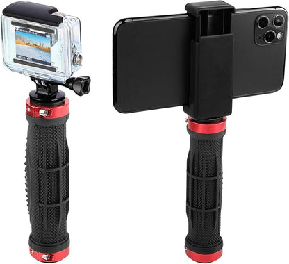 Camera Handle Grip Mount, ChromLives 1/4'' Camera Stabilizer, DSLR Top Handheld Grip with 1/4'' Male Screw for Digital Video Camera Camcorder Action Camera LED Video Light Smartphone 2Pack