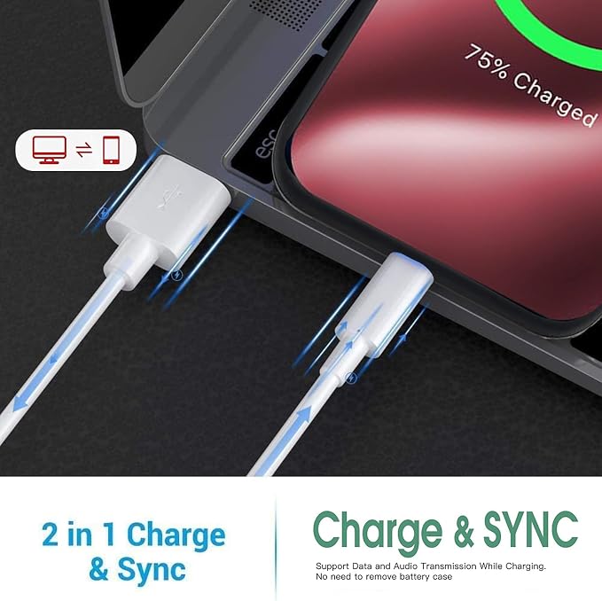 Battery Case for iPhone 16 Pro Max, 12000mAh Rechargeable Portable Protective Extended Charger Case Wireless Charging Compatible with iPhone 16 Pro Max (6.9 inch) - Black