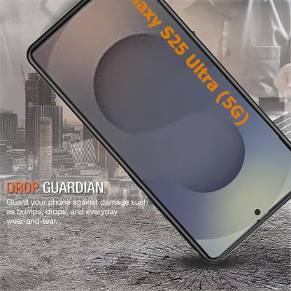 Battery Case for Galaxy S25 Ultra,12000mAh Portable Protective Smart Wireless Charging Case Support Carplay Designed for Galaxy S25 Ultra (6.9 inch) Rechargeable Extended Battery Charger Case (Black)