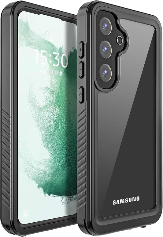 for Samsung Galaxy S22+ Plus Case, IP68 Waterproof Dustproof Case, [Built-in Screen Protector] Full Body Heavy Duty Rugged Phone Cover for Galaxy S22 Plus 6.6 Inch Black