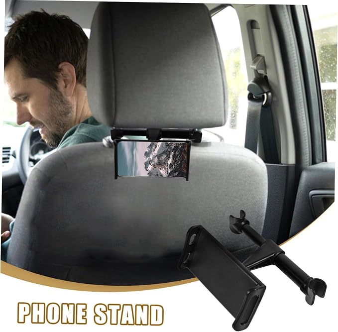 Car Phone Bracket Phone Stand Aluminum Alloy 360° Rotatable Vent Mount Easy to Install