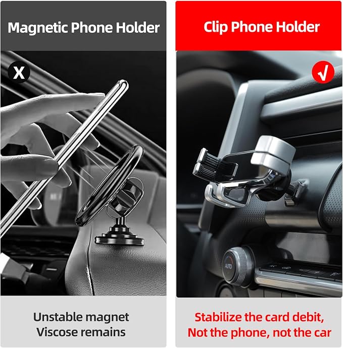 Compatible with Mazda CX50 Accessories Phone Holder, Snap-On Installation, Custom Fit for 2022-2026 Mazda CX50 Accessories(Silver)
